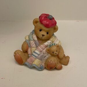 Vintage Get Well Figurine Cherished Teddies
